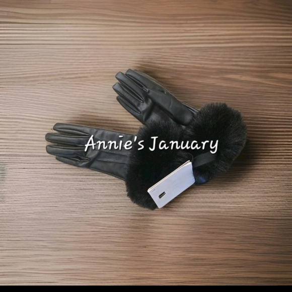 ZARA Women's Short Gloves(Black, Size:L) - Picture 6 of 6